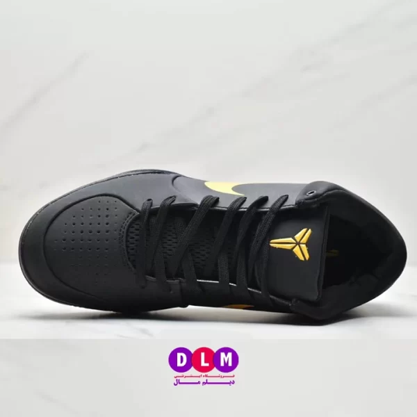 کفش بسکتبال نایکی کوبی 4 رنگ مشکی طلایی - Nike Kobe 4