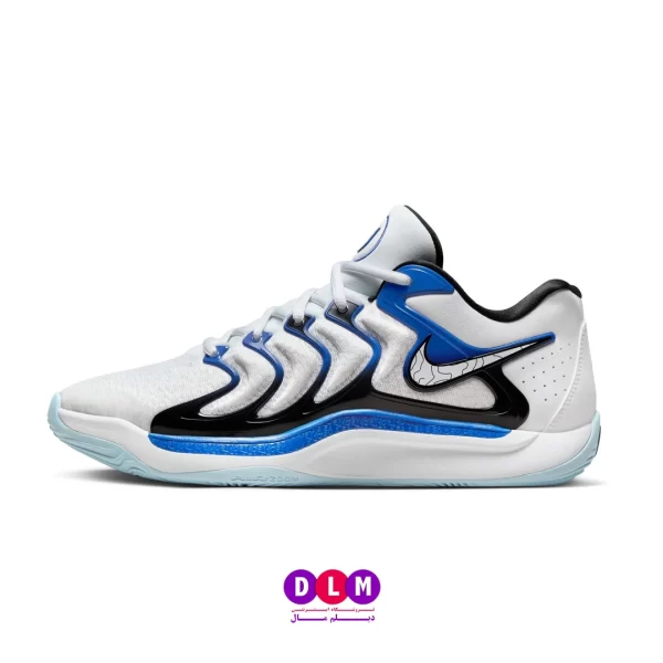 کفش بسکتبال نایکی کِی دی 17 رنگ سفید آبی - Nike kd17 blue