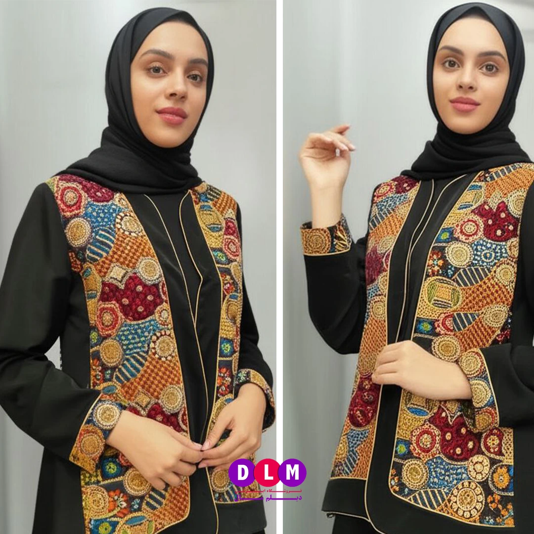 کت زنانه مجلسی سوزن دوزی مدل آذرنگ – انتخابی شیک برای بانوان خاصپسند