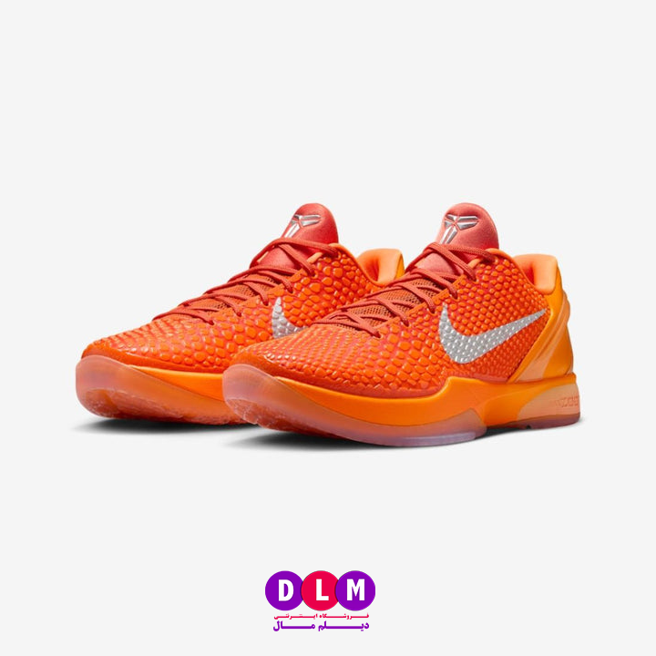 کفش بسکتبال نایک کوبی 6 نارنجی - Nike Kobe 6 Protro Total Orange