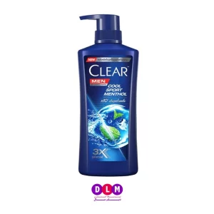 💥 شامپو ضد شوره و خنک کننده کلیر مردانه مدل Cool Sport Menthol