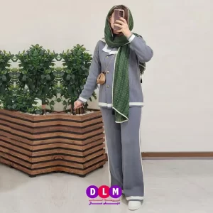 ست بافت زنانه مدل حور: تجسم لطافت و گرمای ابریشمی