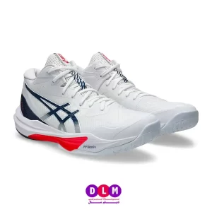 کفش والیبال اسکای الیت 3 - ASICS Sky Elite 3 رنگ سفید سرمه ای