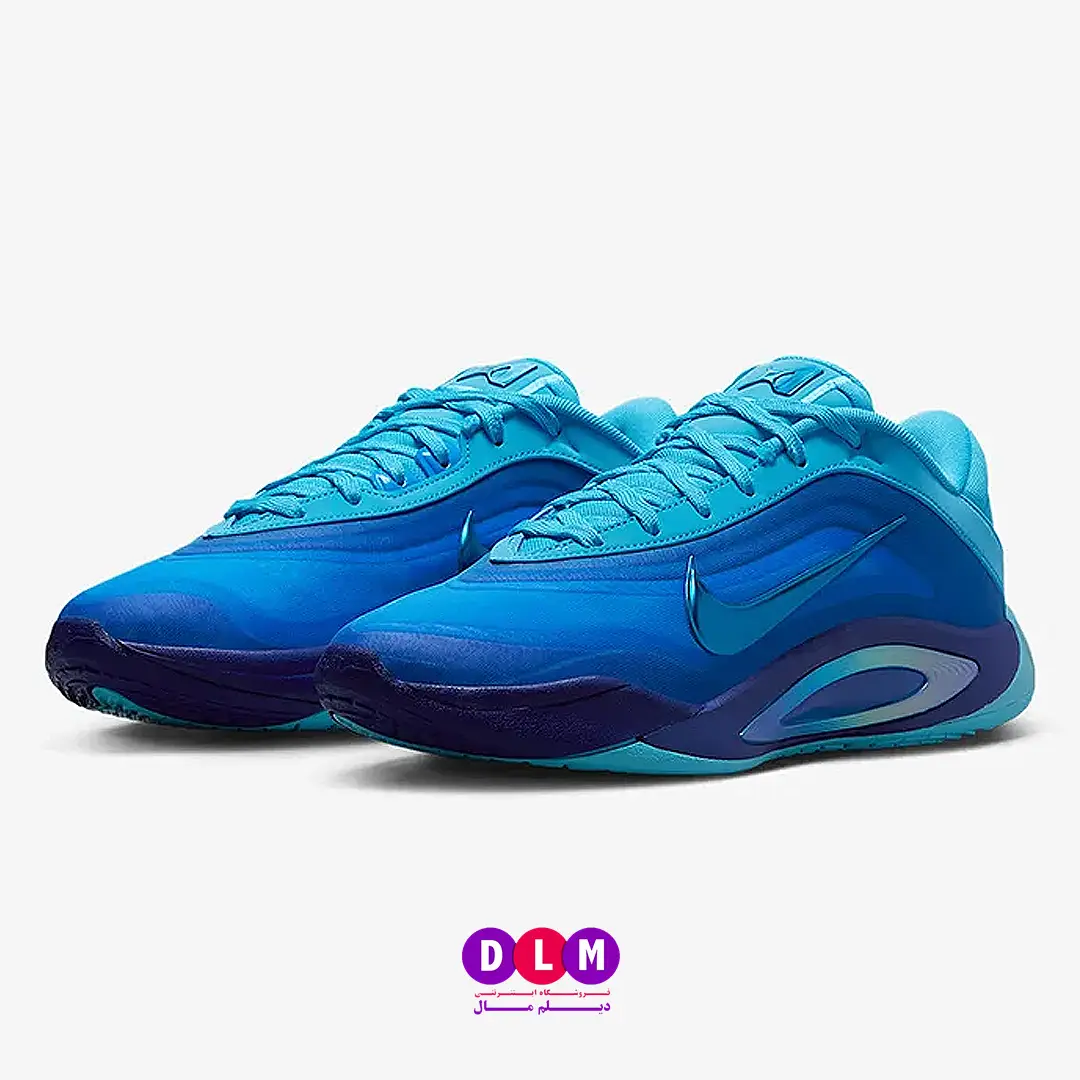 کفش بسکتبال Nike A’One رنگ آبی (سایزبندی 36 تا 40 )