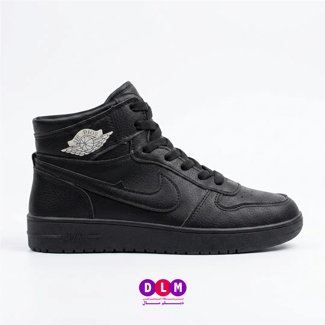 کفش اسپرت زنانه ساقدار مدل Nike Air Dior | برند Kshoes کیفیت اورجینال رنگ مشکی