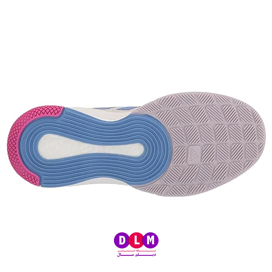 کفش والیبال آدیداس کریزی فلایت رنگ سفید آبی - Adidas Crazyflight