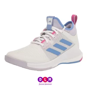 کفش والیبال آدیداس کریزی فلایت رنگ سفید آبی - Adidas Crazyflight