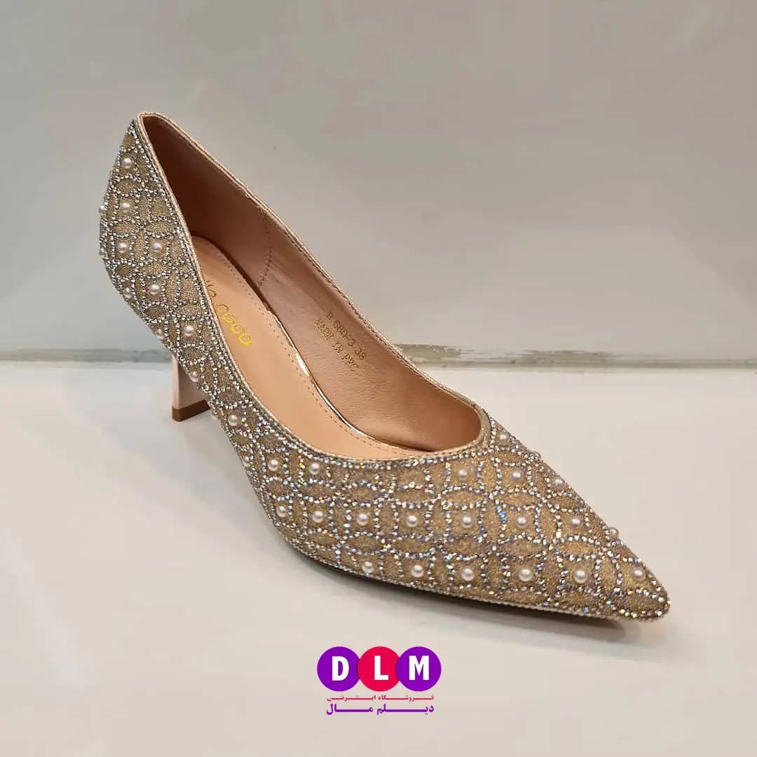 کفش مجلسی زنانه بایلی کوکو (Bailey Coco) – مدل نگین و مرواریدکاری
