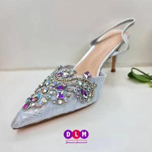 کفش مجلسی زنانه تایو (Taiyu) مدل کریستالی پاشنهدار – طرح اسپرتلوکس